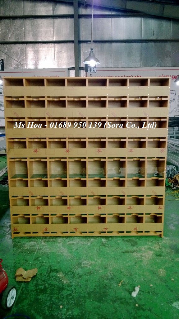Tủ gỗ nhiều ngăn